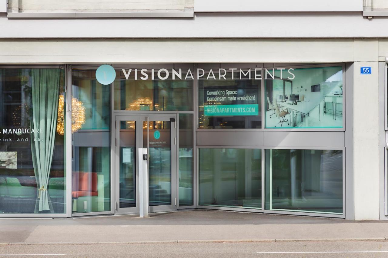 Visionapartments Basel Nauenstrasse - Contactless Check-In Bagian luar foto